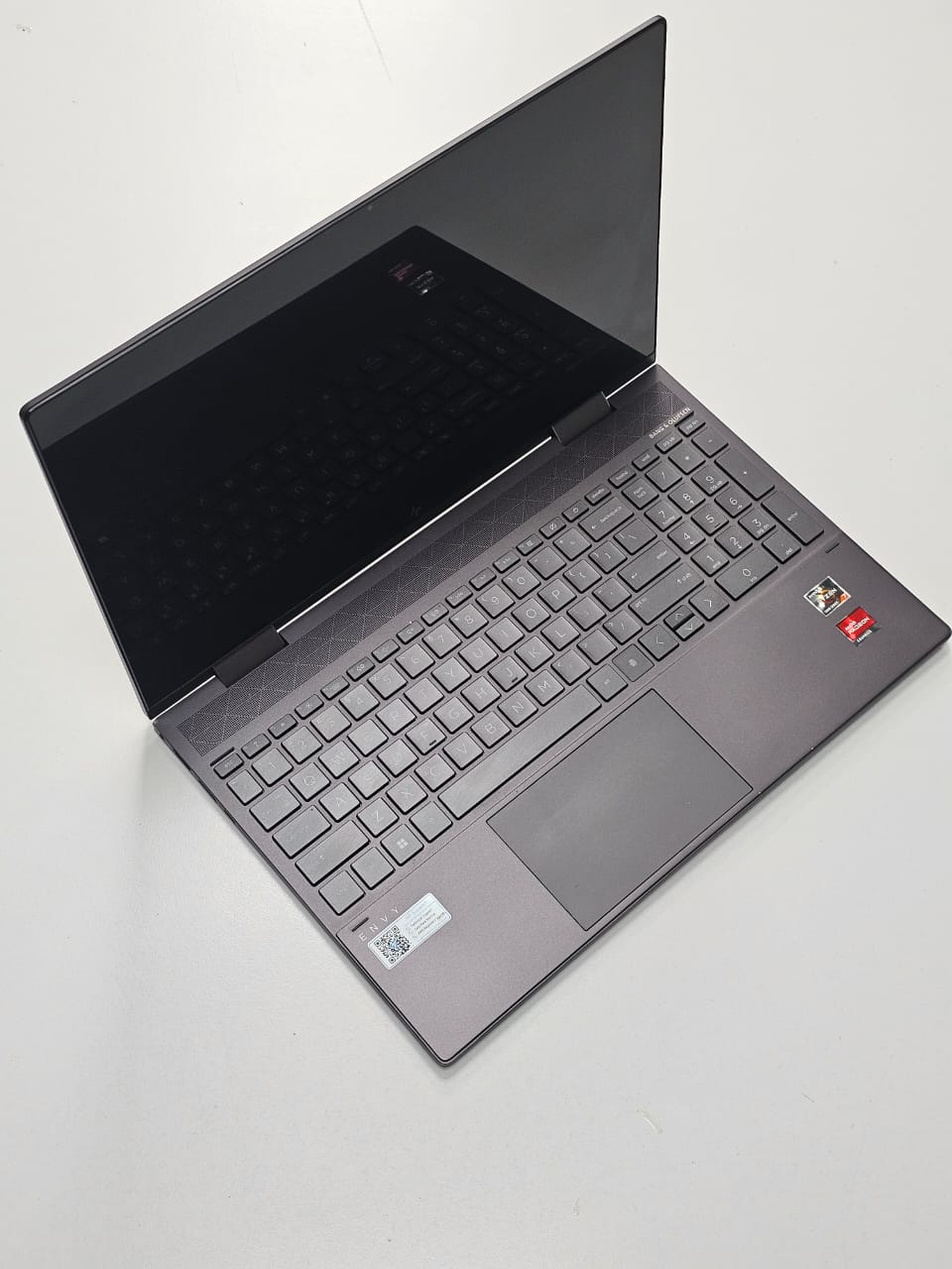 HP ENVY 15 _EE1XX ‘ CONVERTIBLE ( x360) TOUCH ‘ AMD RYZEN 7 - 5700U ‘ 16 GB DDR4 RAM ‘ 512 SSD ‘ 15.6 INCH FULL HD TOUCH SCREEN DISPLAY