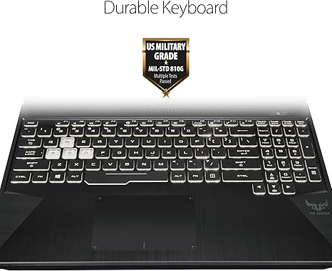 ASUS TUF Gaming Laptop FX505D 15.6 FHD Ryzen 7 -3750H Ram 16 SSD 512 + 1TB HDD Graphic Nvidia GTX 1650 4GB