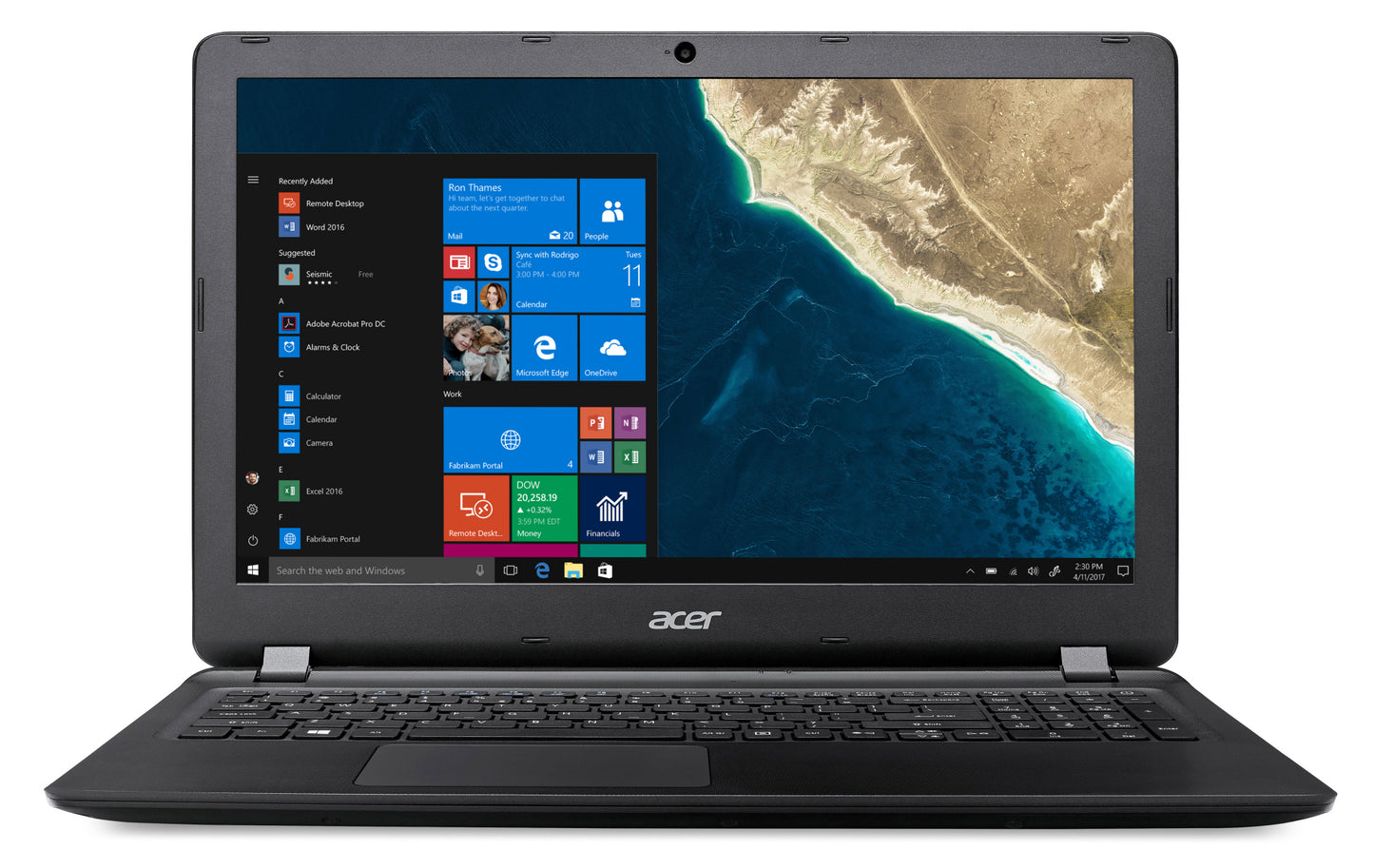 ACER Extensa 2540 | Core i5-7200U CPU | 8 GB DDR4 RAM | 256 SSD Hard | 15.6 FHD inch Display