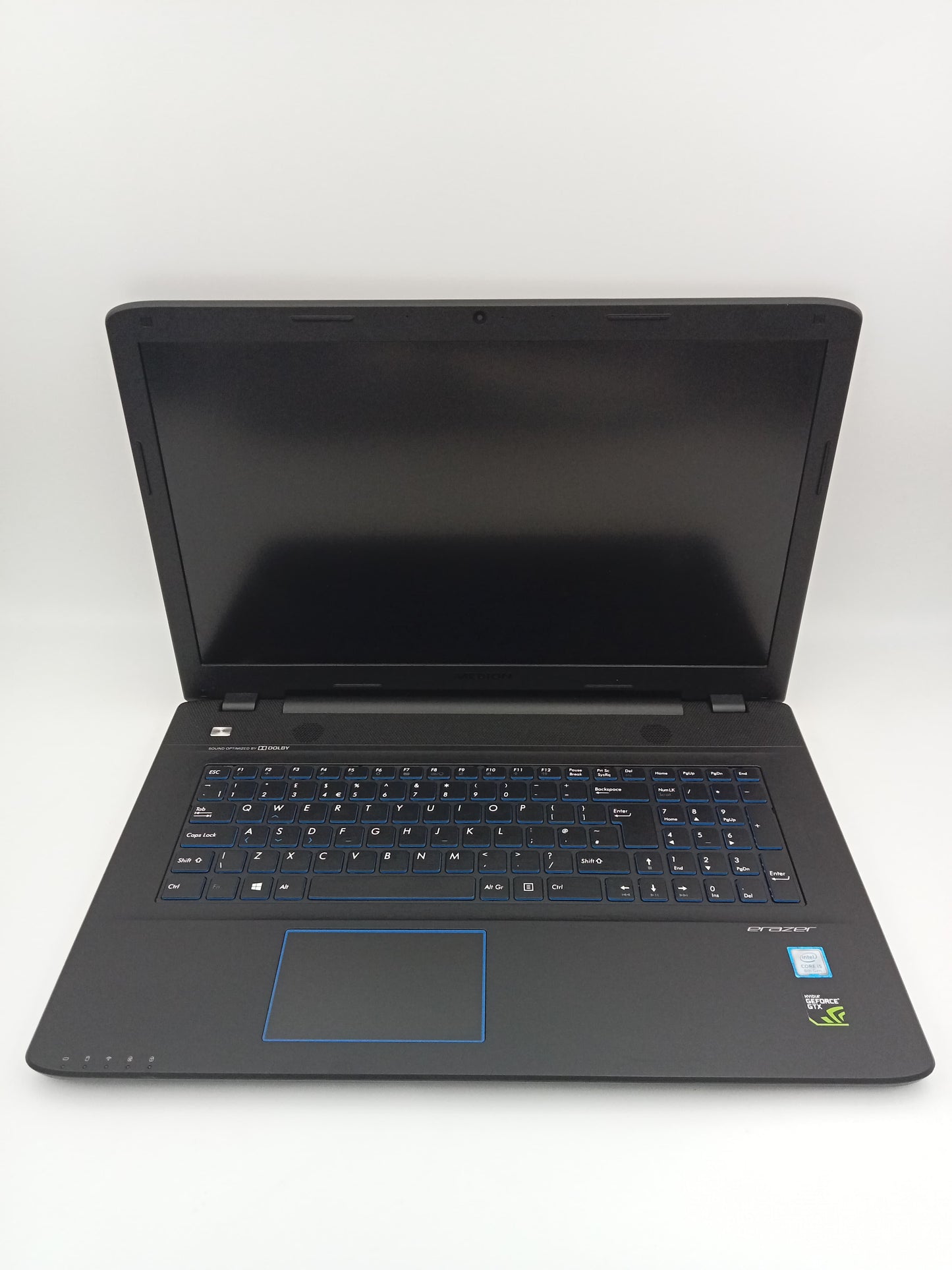 LAPTOP Medion erazer P7651 | Core i5-8250U CPU | 16 GB DDR4 RAM | 512 SSD Hard | 17.3 FHD inch Display | Gaming Graphic Nvidia GeForce GTX 1050 4GB